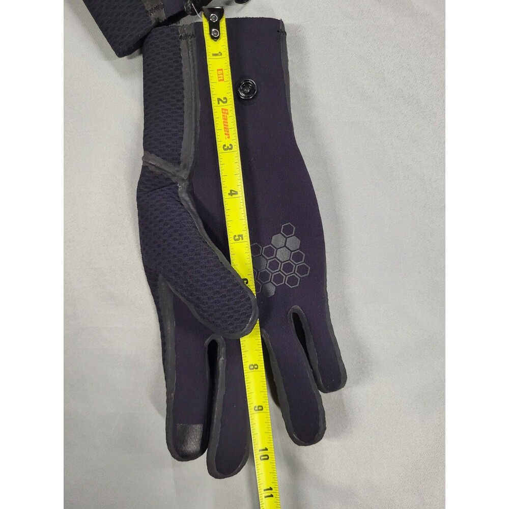 Simms Kispiox Waterproof Neoprene Fishing Gloves Black Mens Size XL NWT - Picture 10 of 11